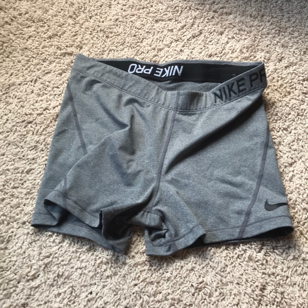nike pro dri-fit athletic shorts
